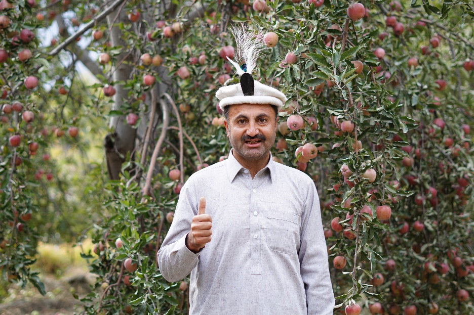 Nestlé takes a step forward in sustainable sourcing of apples from Gilgit Baltistan