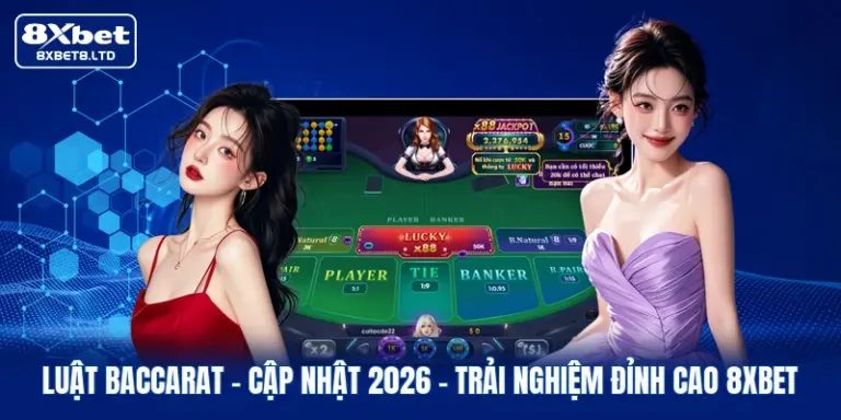 Luật Baccarat | Cập Nhật 2026 - Trải Nghiệm Đỉnh Cao 8xbet